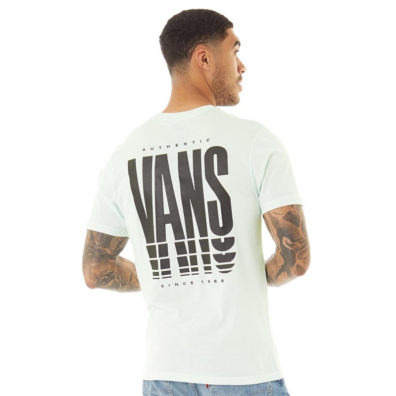 Vans Mens Vans Reflect T-Shirt Clearly Aqua