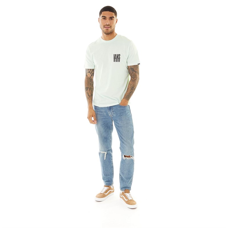 Vans Mens Vans Reflect T-Shirt Clearly Aqua