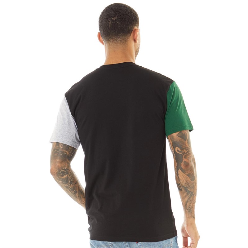 Vans Mens Colorblock Varsity T-Shirt Black