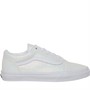 Vans Junior Girls Old Skool Glitter Trainers White