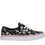 Vans Girls Authentic Floral Trainers Black