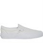 Vans Womens Classic Slip-On VR3 Leather Trainers Light Grey