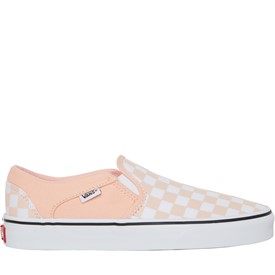 Vans asher deals pink checkerboard