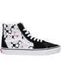 Vans Womens Sk8-Hi Hibiscus Checkerboard Trainers Black