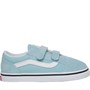 Vans Infant Boys Old Skool Velcro Trainers Canal Blue
