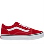 Vans Boys Old Skool Trainers Racing Red/White