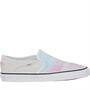 Vans Womens Asher Slip-On Trainers Multi/White