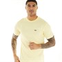Vans Mens Left Chest Logo T-Shirt Mellow Yellow