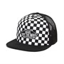 Vans Boys Classic Patch Trucker Cap Black/White Checkerboard