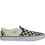 Vans Womens Asher Trainers Checkerboard Black/White