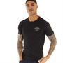 Vans Mens Off The Wall Repeat DNA Logo T-Shirt Black