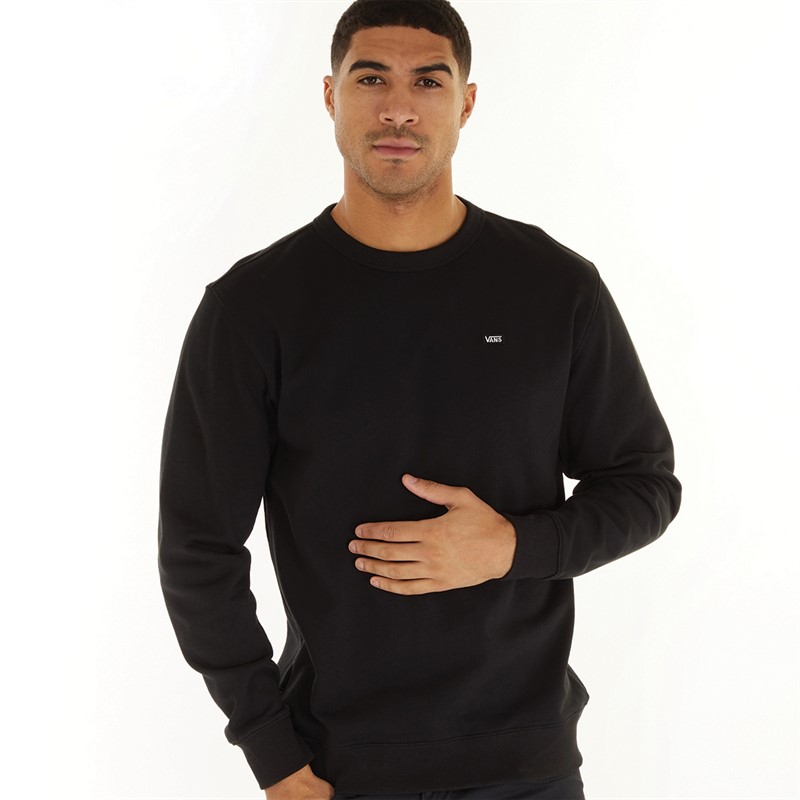 Buy Vans Mens Versa Standard Crew Sweatshirt Black