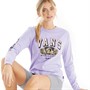 Vans Womens Globey Long Sleeve T-Shirt Sweet Lavender
