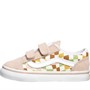 Vans Infant Girls Old Skool Velcro Trainers Multi/True White
