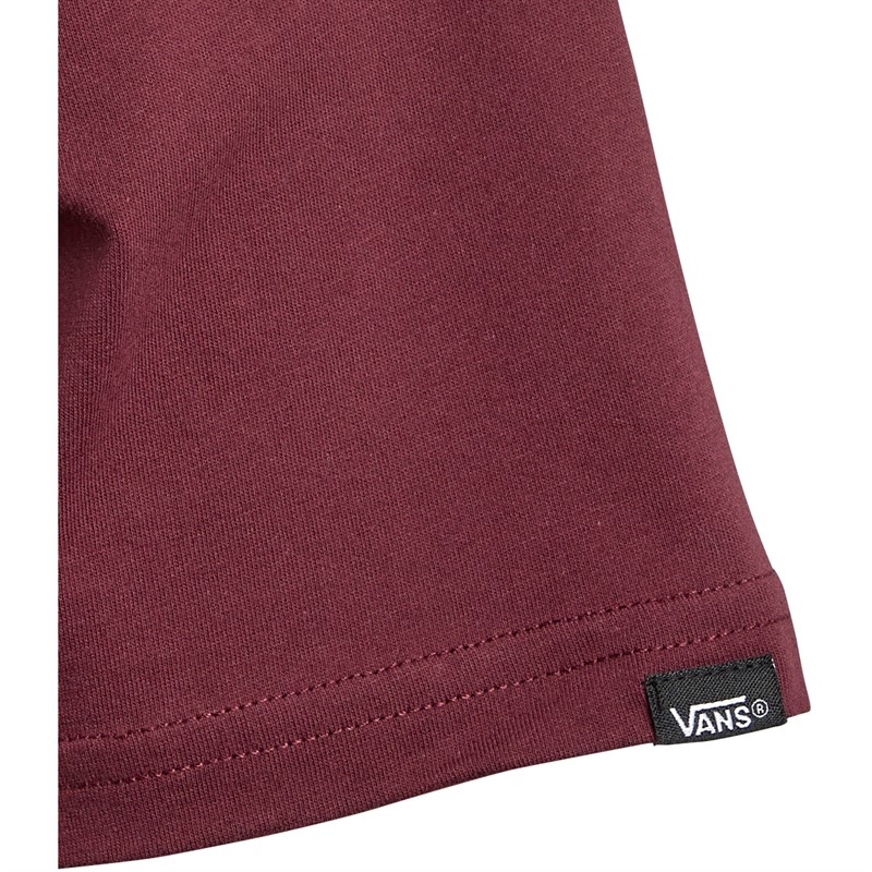 Vans Mens Essential T-Shirt Burgundy