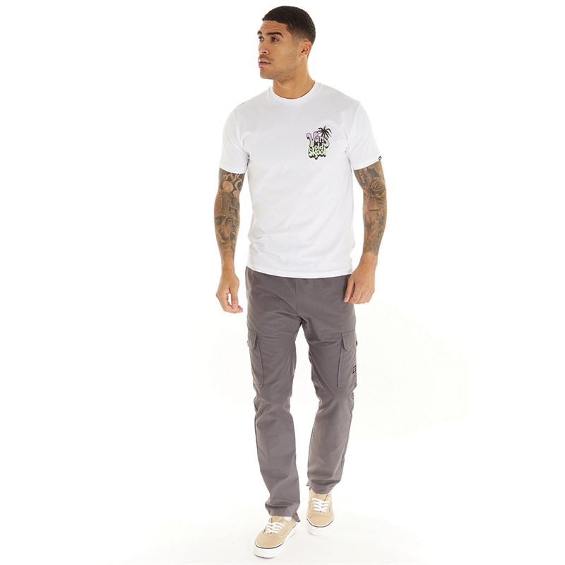 Vans Mens Paradise Vans Palm T-Shirt White
