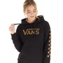 Vans Womens Wyld Tangle Animal Hoodie Black