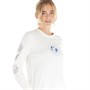 Vans Womens Bliss 66 Long Sleeve T-Shirt Marshmallow