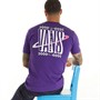 Vans Mens Ringed Logo T-Shirt Violet Indigo