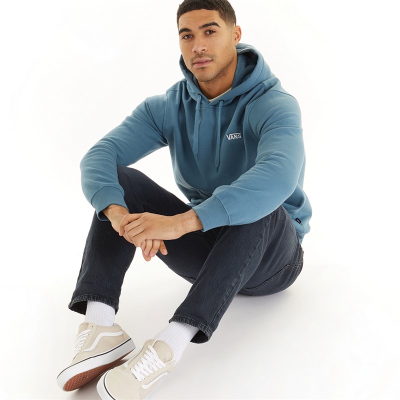 Vans Mens Core Basic Hoodie Bluestone