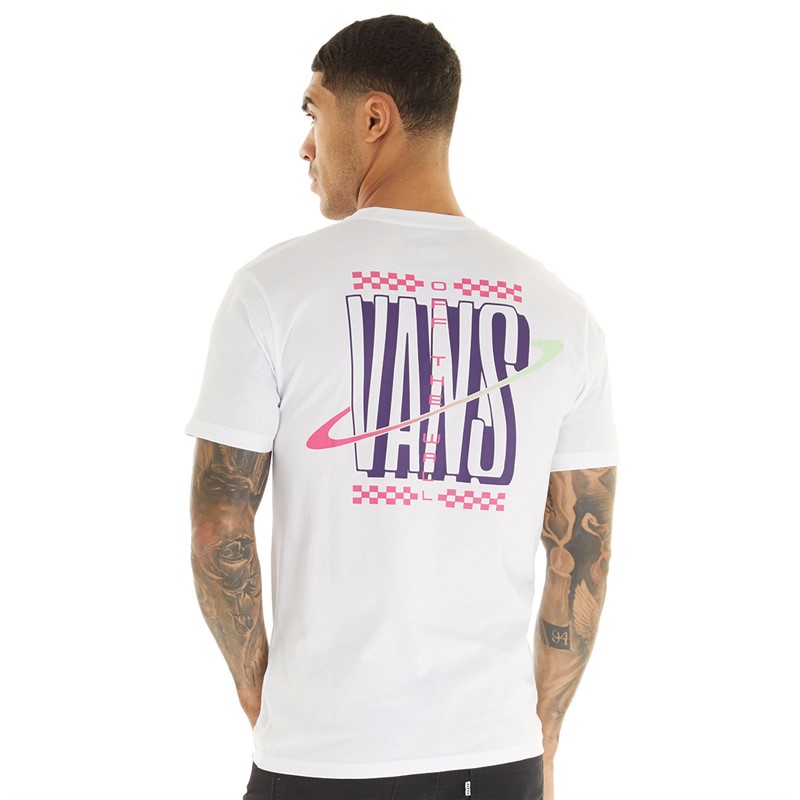 Vans t deals shirt mens Pink