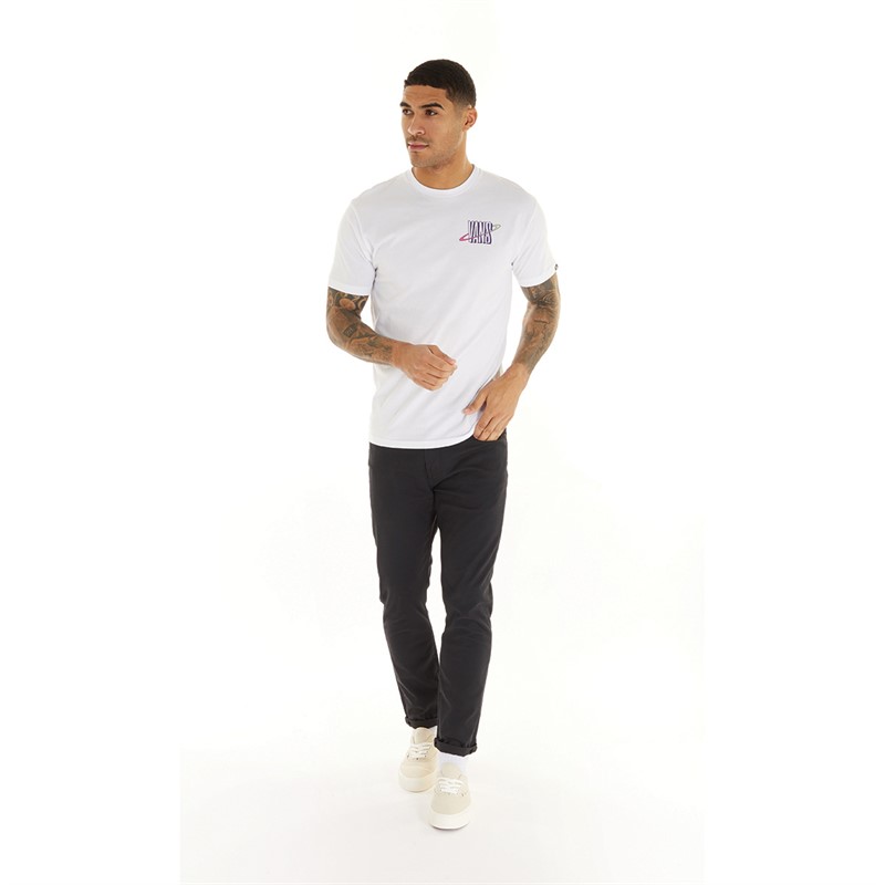 Vans pants mens deals white