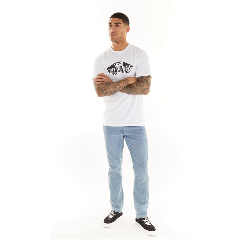 Vans Mens Off The Wall Board T-Shirt White/Black