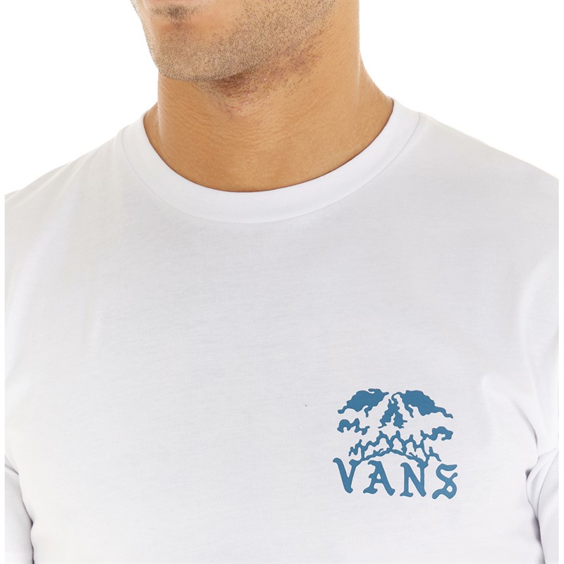 Vans Mens Doom Volcano T-Shirt White