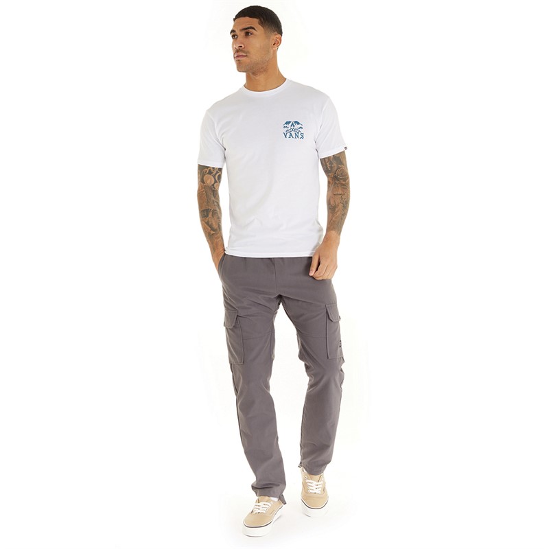 Vans Mens Doom Volcano T-Shirt White