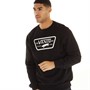 Vans Mens Full Patch Crew Sweatshirt Black