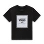 Vans Girls Box Fill Floral T-Shirt Black