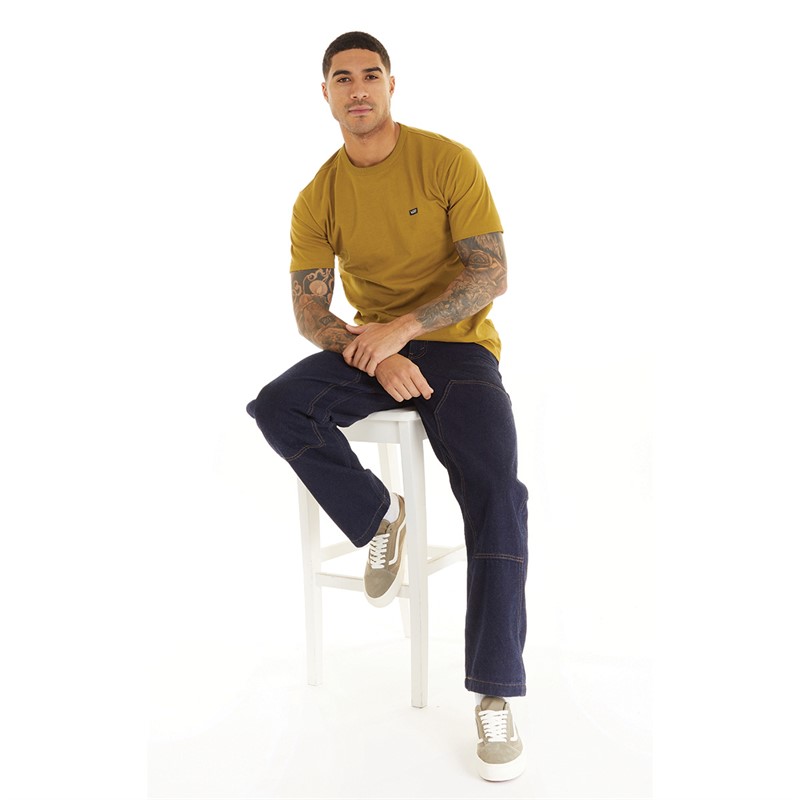 Vans Mens Off The Wall Classic T-Shirt Golden Brown