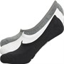 Vans Herren 3er Pack Klassische Super Unsichtbare Socken Schwarz Sortiert