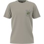 Vans Mens Enjoy It Vintage Graphic T-Shirt Oatmeal