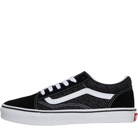 Buy Vans Junior Old Skool Trainers Black True White