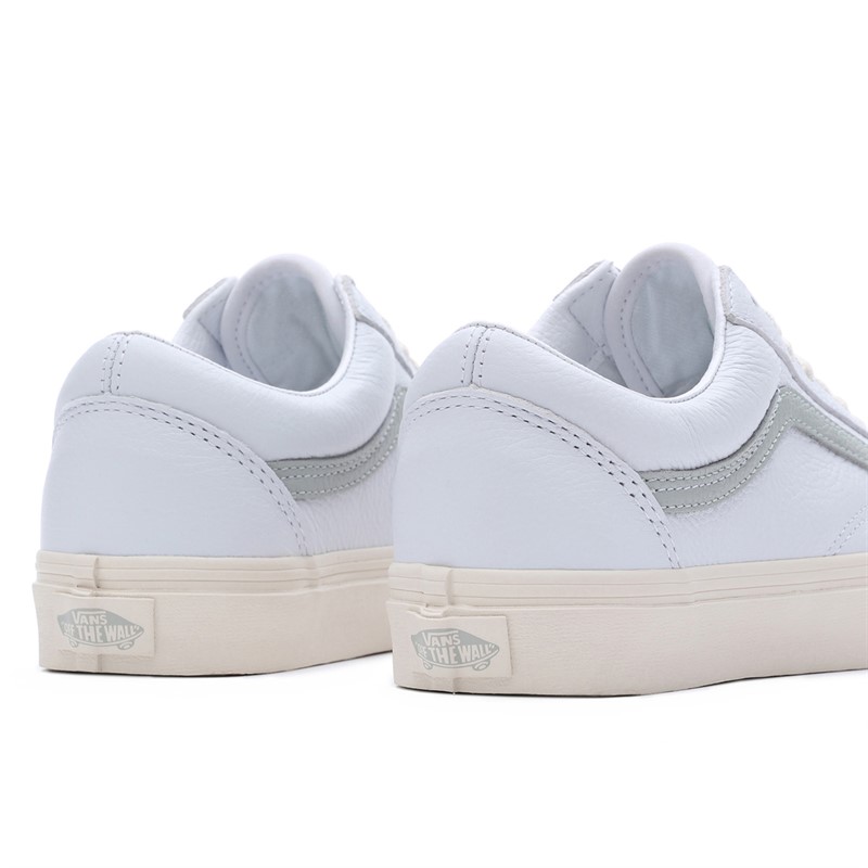 Grey and white vans womens best sale