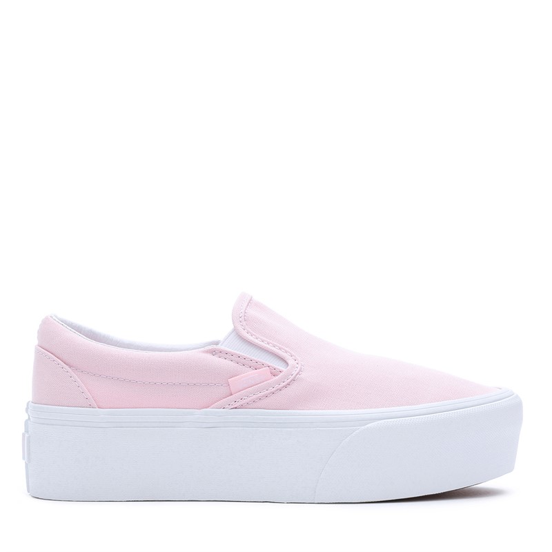 Vans Classic Slip-On Stackform Trainers Blushing Bride