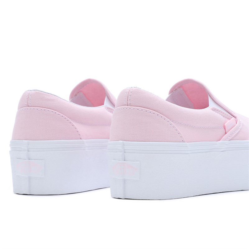 Vans Classic Slip-On Stackform Trainers Blushing Bride