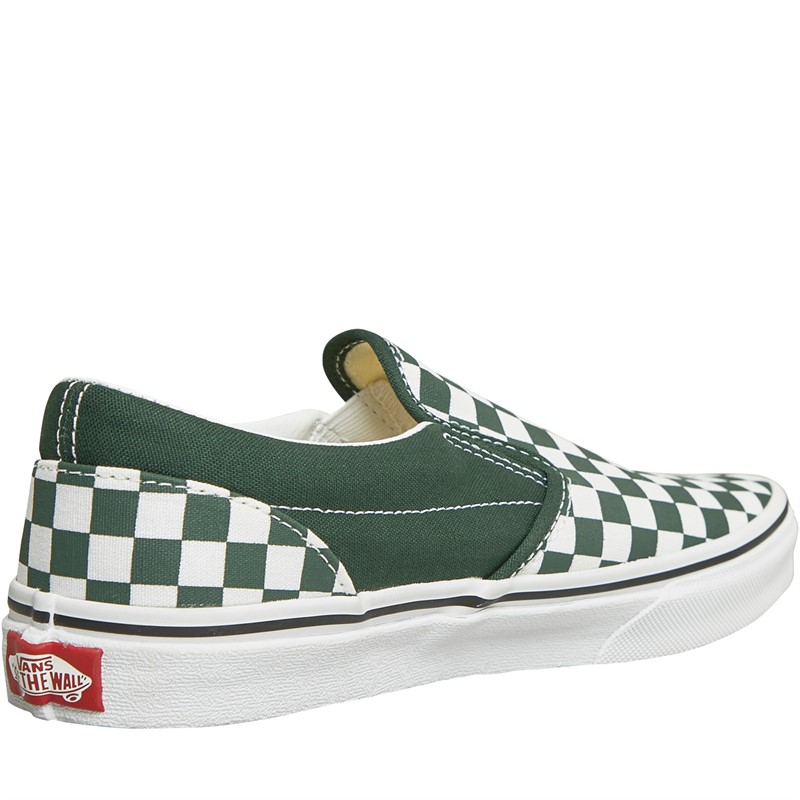 Checkerboard vans junior online