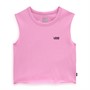 Vans Womens Muscle Cropped Tank Top Cyclamen