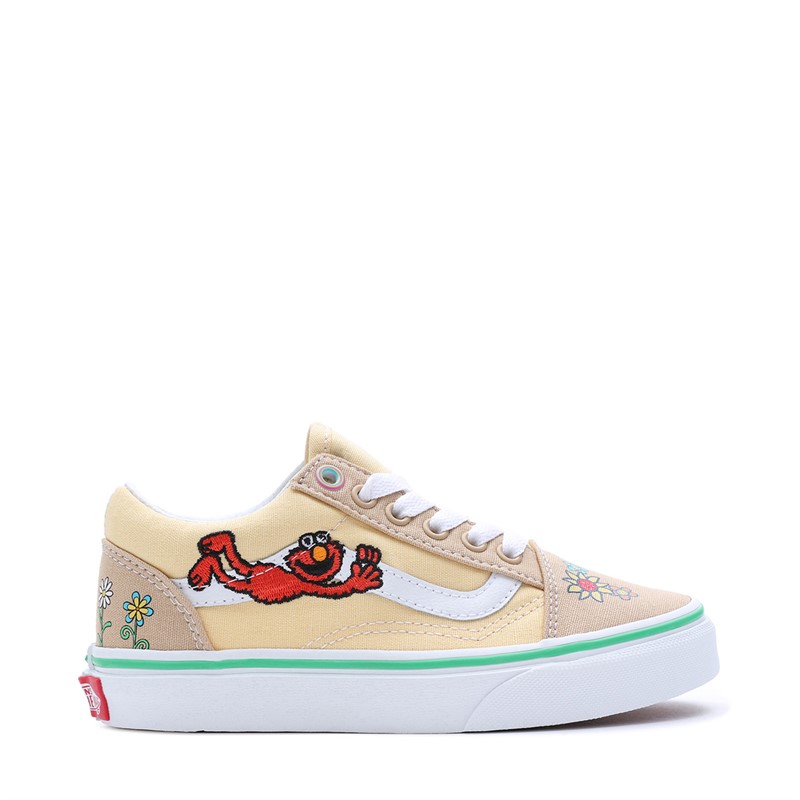 Vans Kids Sesame Street X Vans Old Skool Trainers Natural