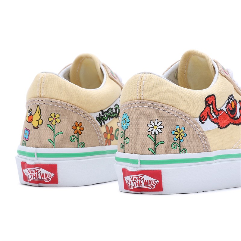 Vans Kids Sesame Street X Vans Old Skool Trainers Natural