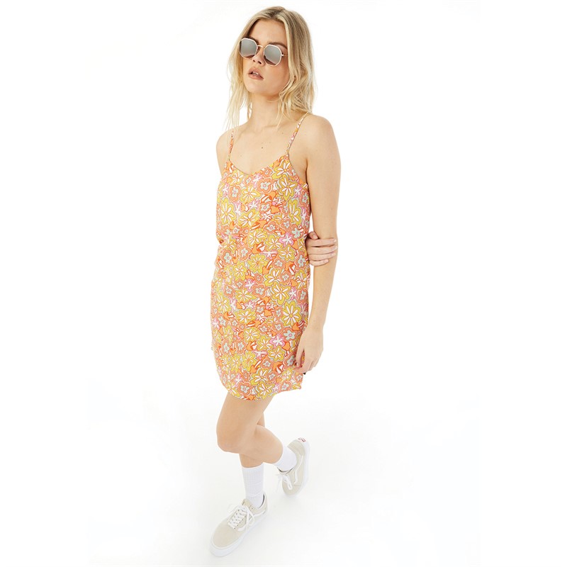 Vans Womens Resort Floral Dress Sun Baked