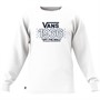 Vans Mens Off The Wall Checker Long Sleeve T-Shirt White