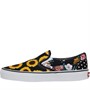 Vans Womens Classic Slip-On Trainers Black/Yellow