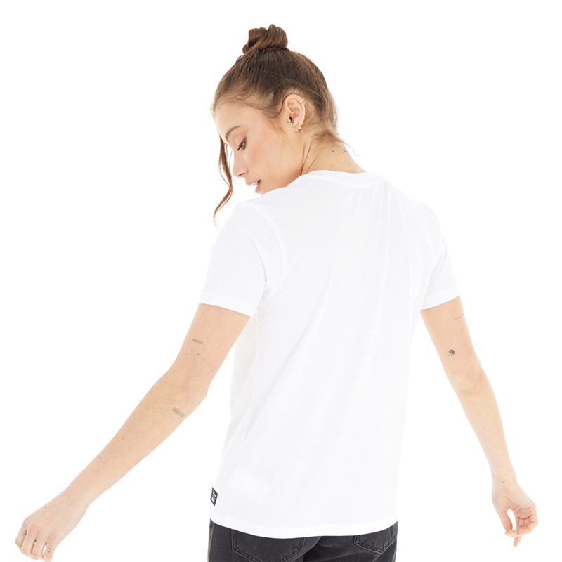 Vans Womens Disney X Vans Club 100 T-Shirt White