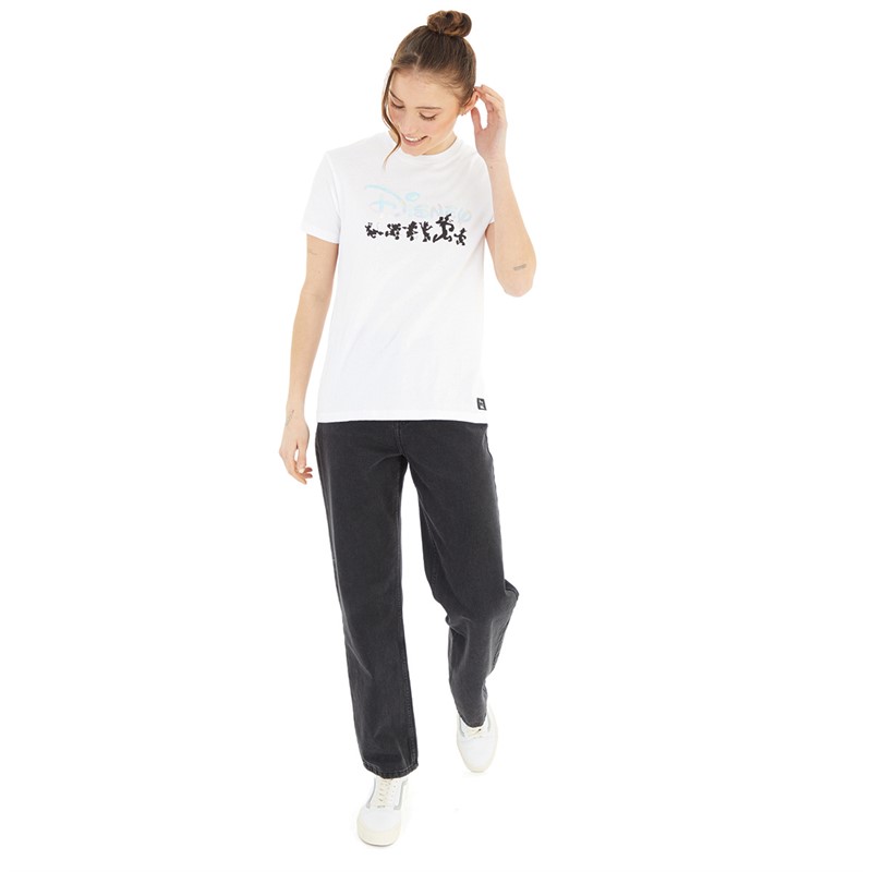 Vans Womens Disney X Vans Club 100 T-Shirt White