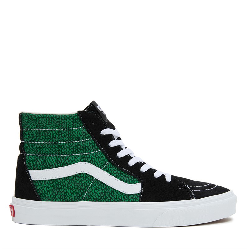 Vans Sk8-Hi Trainers Black/Green