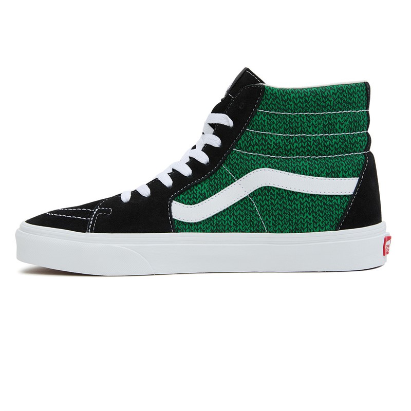 Vans Sk8-Hi Trainers Black/Green