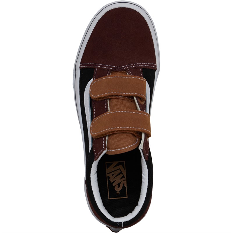 Vans Børn Old Skool Velcro Sneakers Flerfarvet